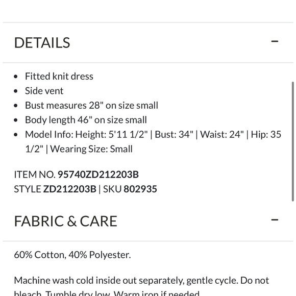 Woman’s Buckle brand fitted knit dress 👗 size small - Picture 6 of 8